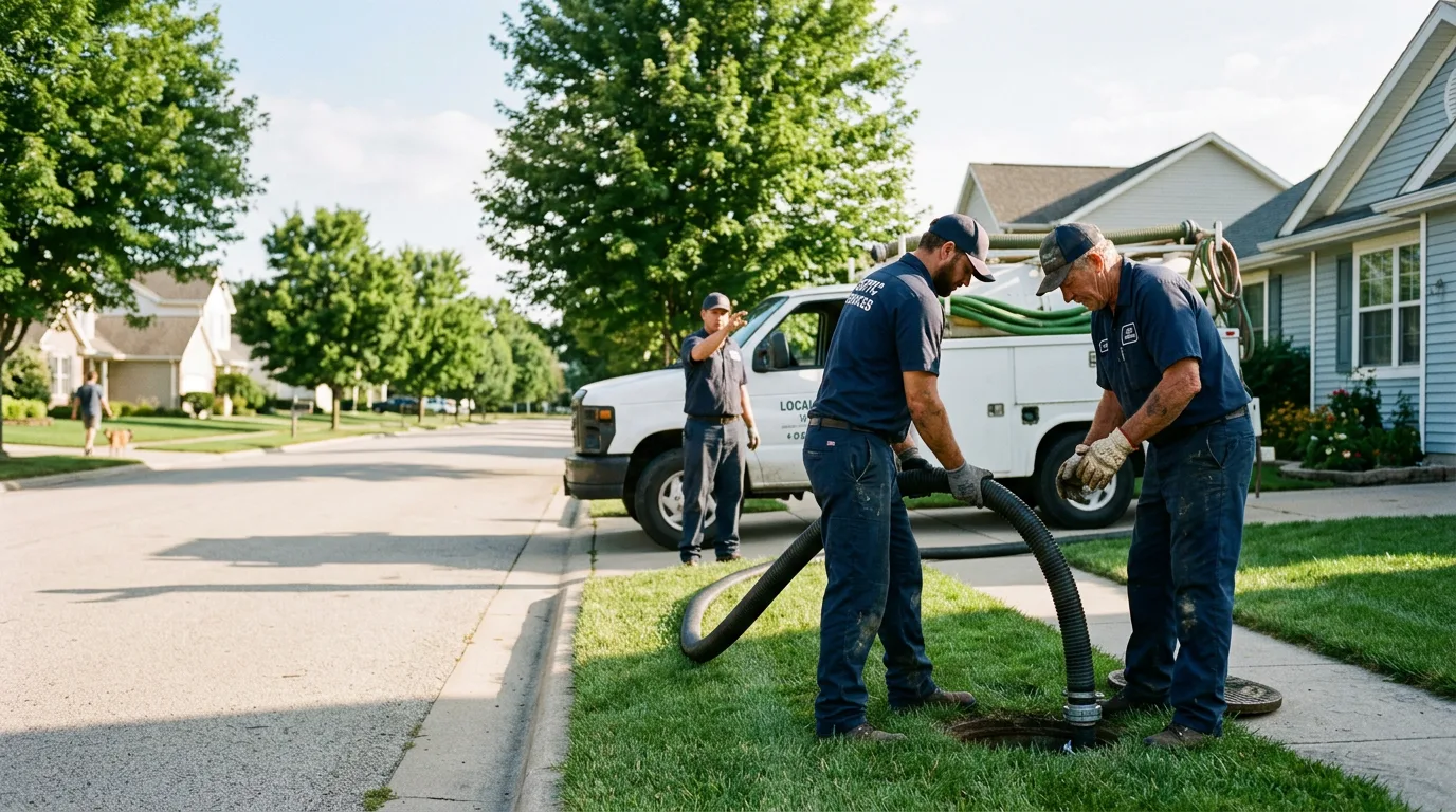Emergency Septic Service in Rienzi, MS